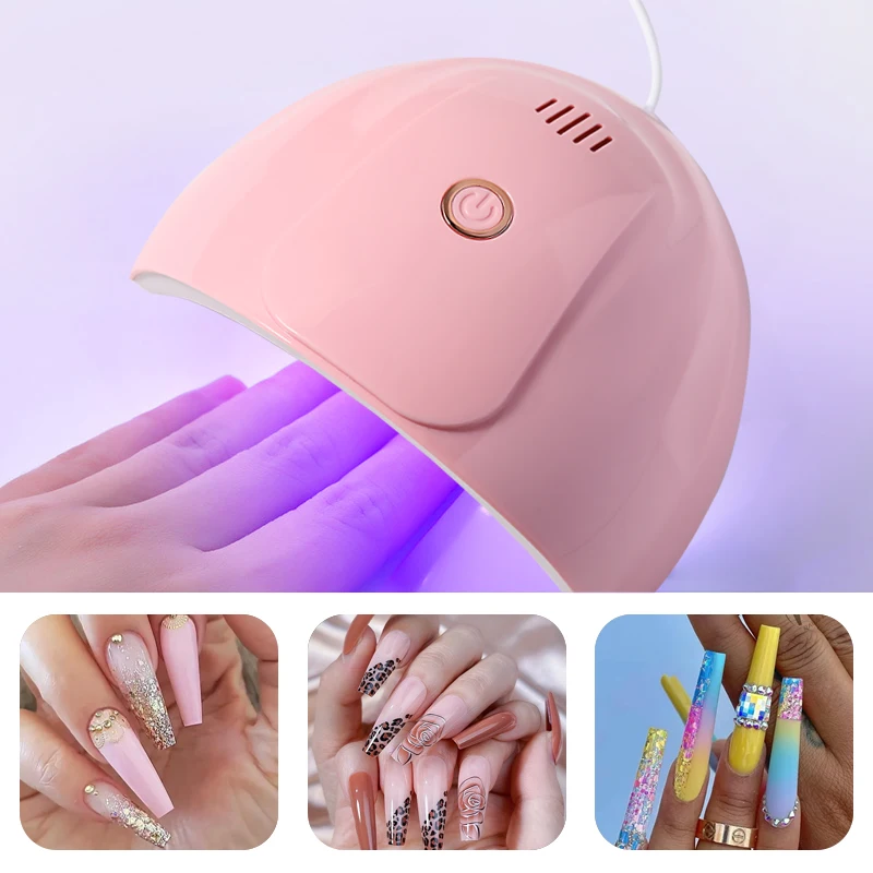 

LULAA 54W USB 18 UV LEDs Dryer Lamp For Curing Gel Polish Nail Phototherapy Machine Professional Manicure Tool Salon Equipment
