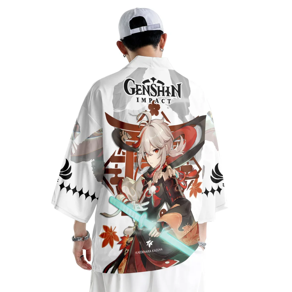 2022 Hot Sale Genshin Impact Kimono Men Women Cardigan Blouse Haori Obi Asian Harajuku Japanese Kimono Clothes
2022 Hot Sale Genshin Impact Kimono Men Women Cardigan Blouse Haori Obi Asian Harajuku Japanese Kimono Clothes