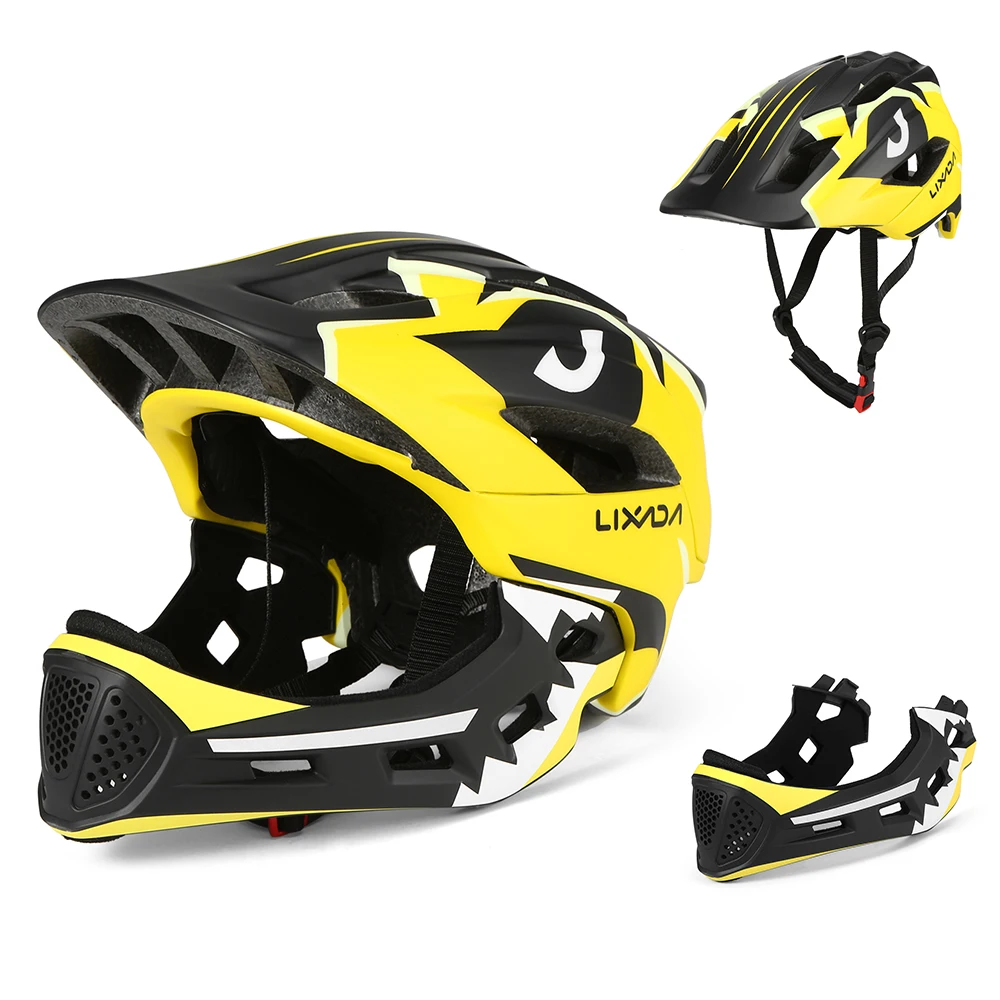 Kids Detachable Full Face Helmet Children Sports Helmet for Cycling Skateboarding Roller SkatingVehicle Downhill Mountain Bike
Kids Detachable Full Face Helmet Children Sports Helmet for Cycling Skateboarding Roller SkatingVehicle Downhill Mountain Bike