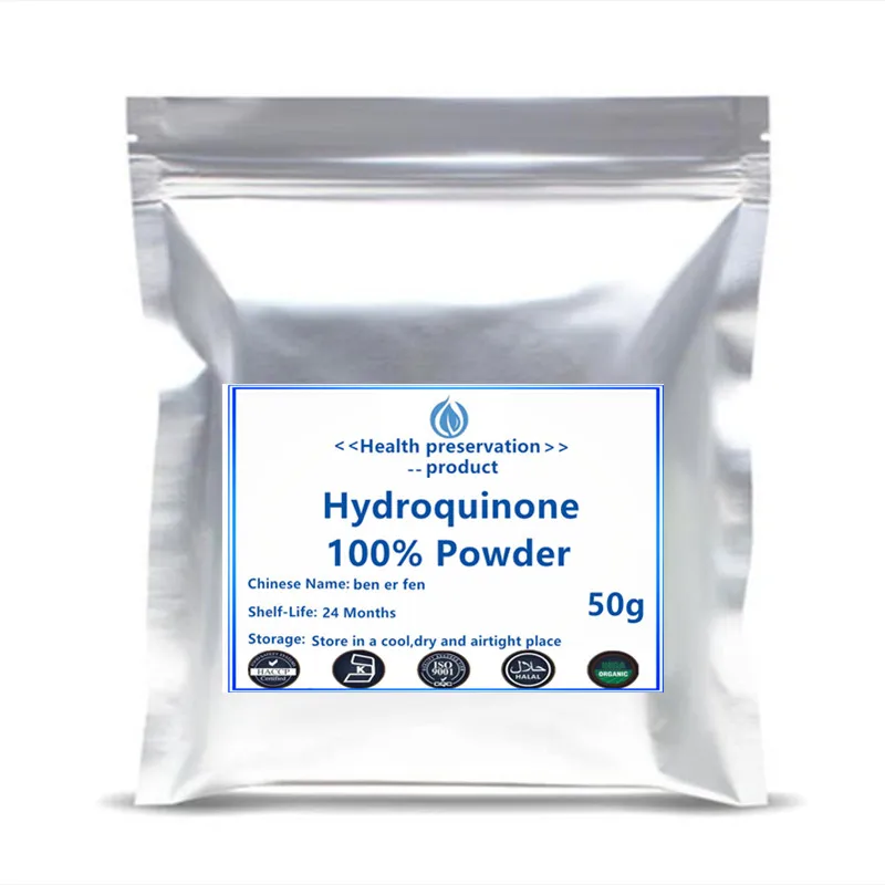 cosmetics grade Hydroquinone powder for skin whitening dark spot 100% Pure Anti Aging cream addition-NGN
cosmetics grade Hydroquinone powder for skin whitening dark spot 100% Pure Anti Aging cream addition-NGN