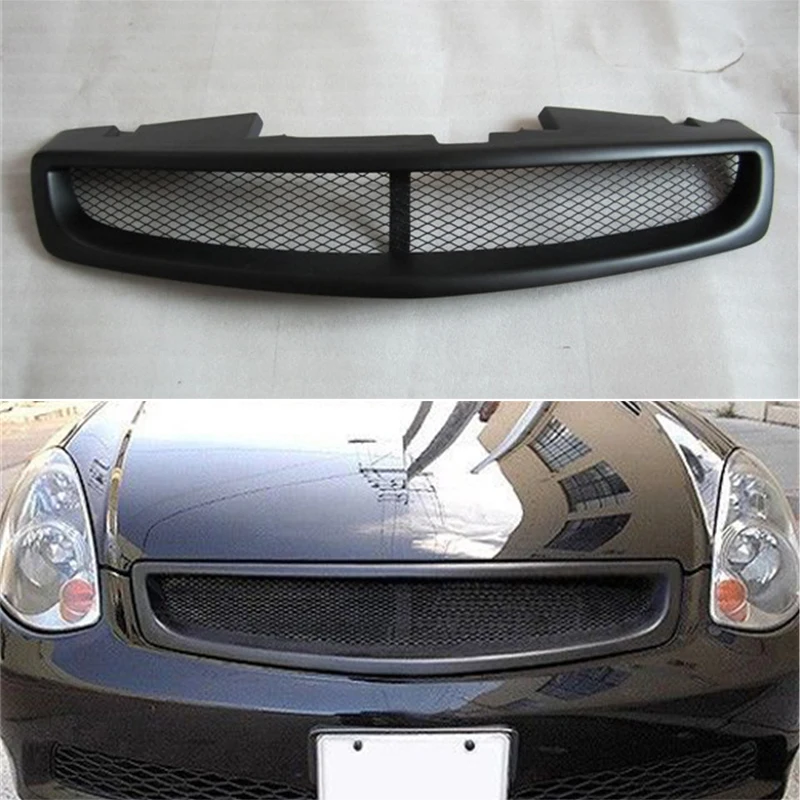 Для Infiniti G G35 Nissan Skyline 2005 2006 гоночная решетка передний бампер решетка комплект аксессуаров
Для Infiniti G G35 Nissan Skyline 2005 2006 гоночная решетка передний бампер решетка комплект аксессуаров