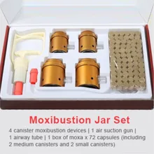 Moxibustion cupping appliance household pure copper vacuum suction type multi-function box moxibustion moxibustion with moxa con