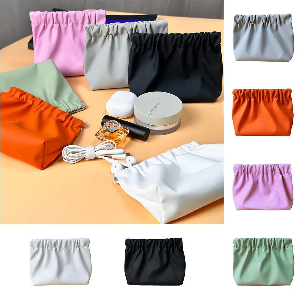Self-closing Leaf Spring Bag Solid Color Cosmetic Bag with Inner Partition Bag Wash Pouch Large Capacity Outdoor
Self-closing Leaf Spring Bag Solid Color Cosmetic Bag with Inner Partition Bag Wash Pouch Large Capacity Outdoor