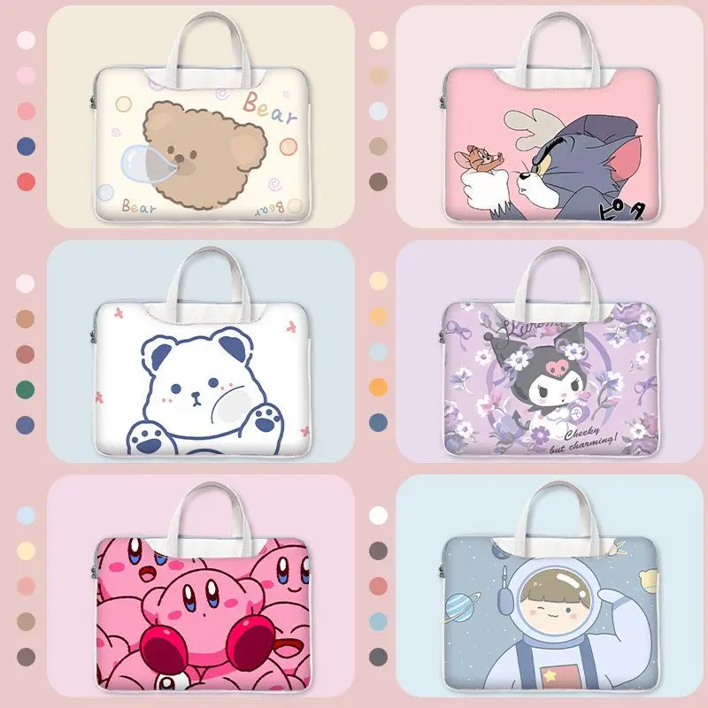 Sanrioed Anime Kawaii Laptop Bag Cute Kt Cat Cinnamoroll Kuromi Air Pro 13 14 15.6 Portable Girl Tablet Protective Sleeve Gift
Sanrioed Anime Kawaii Laptop Bag Cute Kt Cat Cinnamoroll Kuromi Air Pro 13 14 15.6 Portable Girl Tablet Protective Sleeve Gift