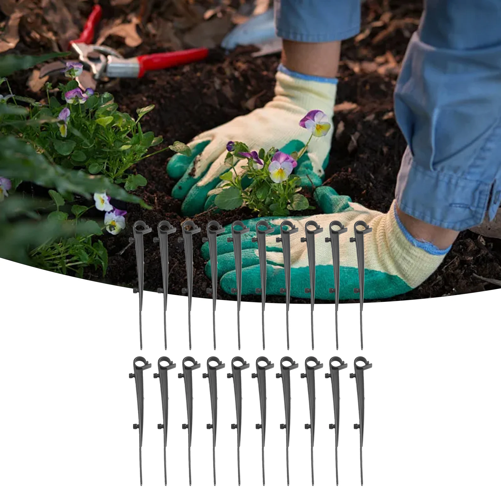 Universal Gutter Brush Clips Designed to Securely Hold Gutter Brush Durable Plastic Material Pack of 20 Black
Universal Gutter Brush Clips Designed to Securely Hold Gutter Brush Durable Plastic Material Pack of 20 Black
