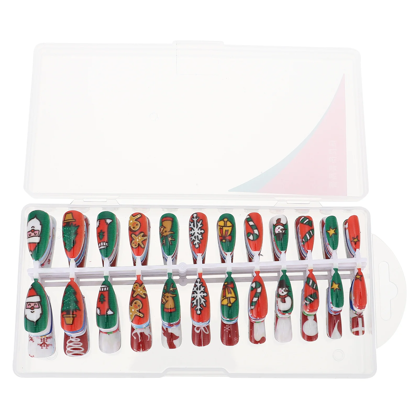 288Pcs Christmas False Nail Tips Xmas Festival DIY Fake Nail Manicure Decoration
288Pcs Christmas False Nail Tips Xmas Festival DIY Fake Nail Manicure Decoration