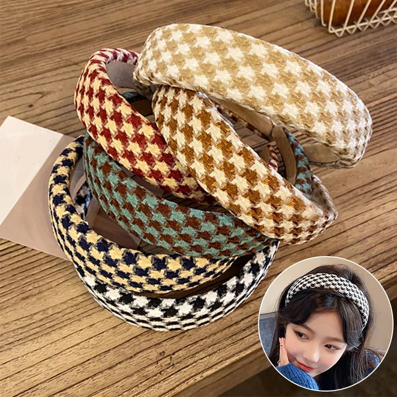 Retro Plaids Wide Headbands Hair Hoop Hairbands For Women Head Wrap Head Hoop Girls Elegant Headwear Fashion Hair Accessories
Retro Plaids Wide Headbands Hair Hoop Hairbands For Women Head Wrap Head Hoop Girls Elegant Headwear Fashion Hair Accessories