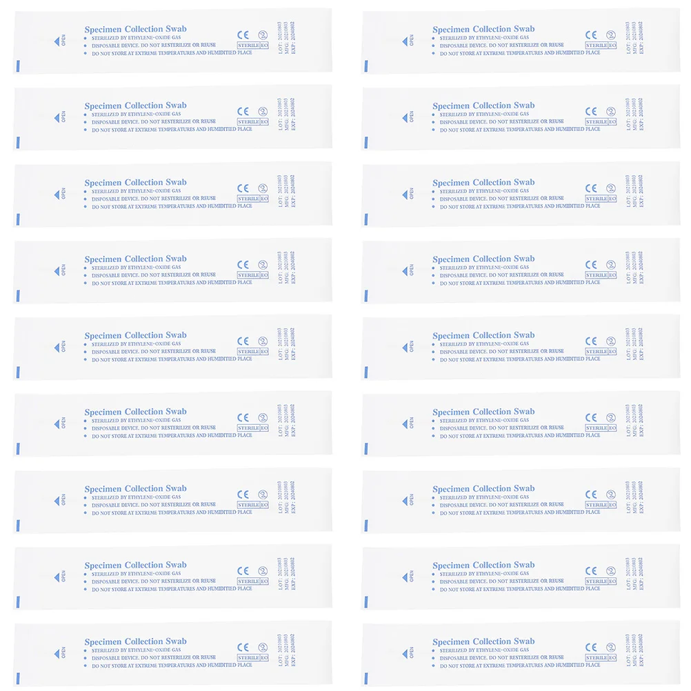 120 Pcs Sterile Standard Cotton Swab Sterile Nasopharyngeal Swab Flocked Swab Sampling Nasal Swab Collector Nasal Sampling Swabs 
120 Pcs Sterile Standard Cotton Swab Sterile Nasopharyngeal Swab Flocked Swab Sampling Nasal Swab Collector Nasal Sampling Swabs