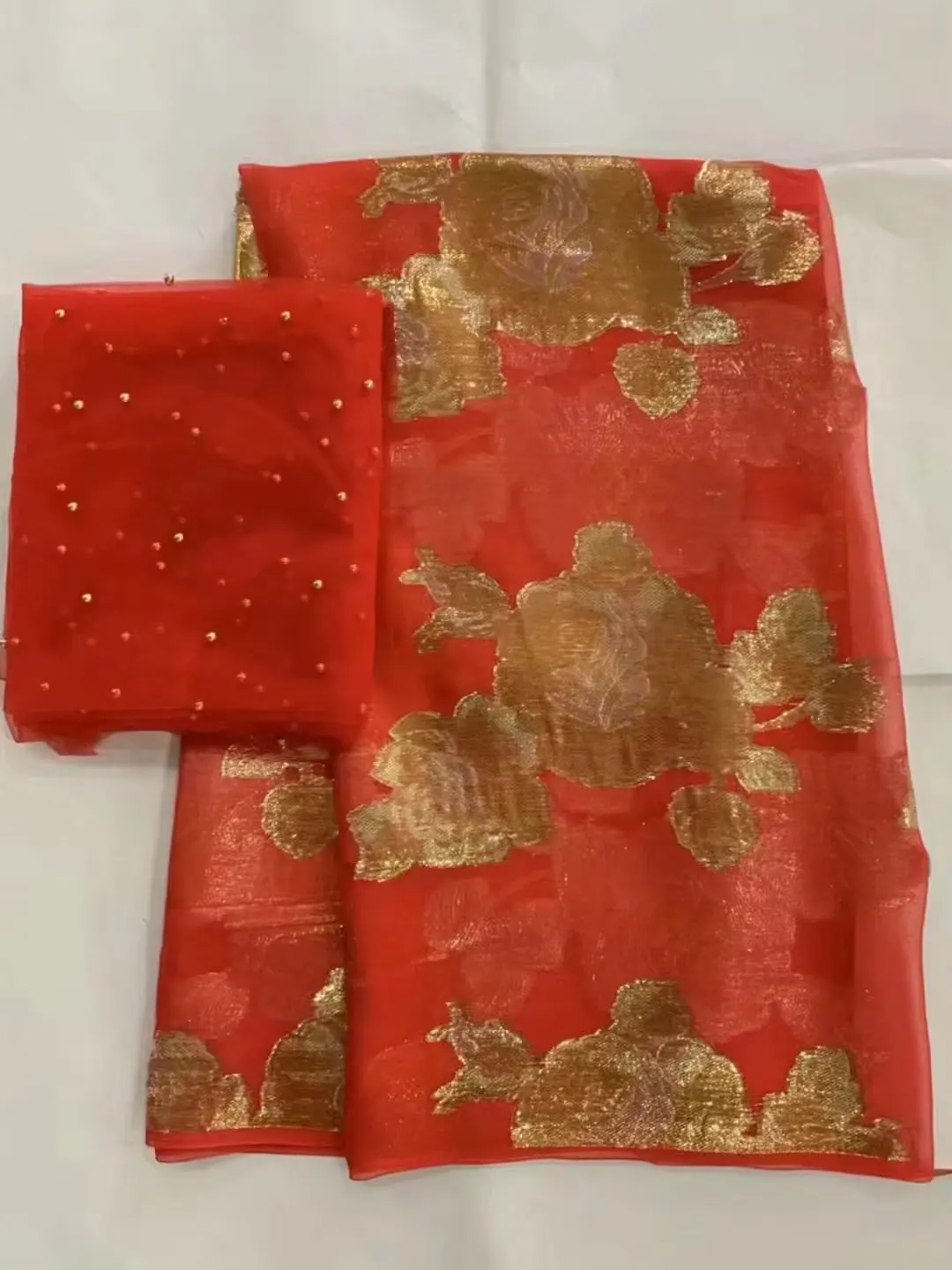High-grade 100% Silk Gilding Georgette Fabric 5+2 Yards Hot Selling Veritable Silk Fabrics for Woman Garment
High-grade 100% Silk Gilding Georgette Fabric 5+2 Yards Hot Selling Veritable Silk Fabrics for Woman Garment