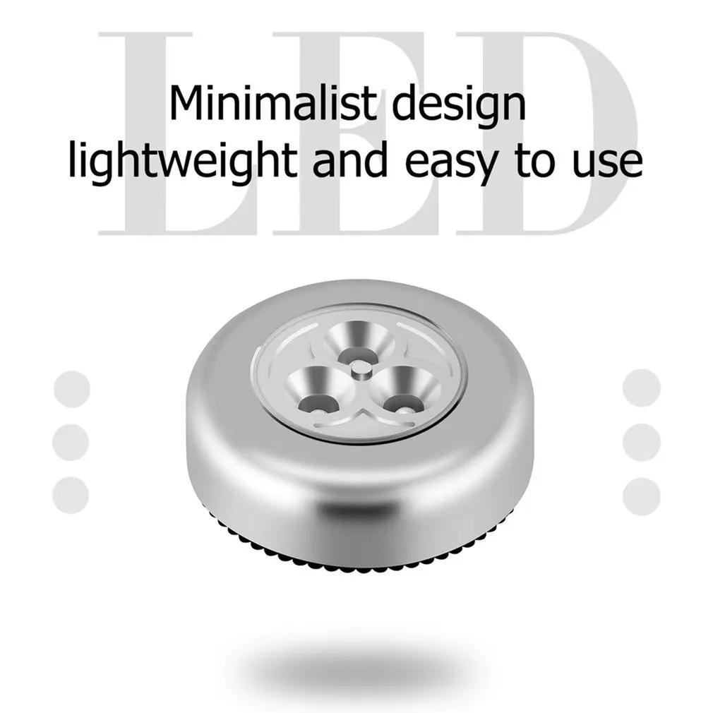 2022 Mini LED Night Light Battery-powered Bedside Emergency Lamp Round LED Pat Lamp LEDs Touch Lamp Ceiling Wall/Cabinet Light
2022 Mini LED Night Light Battery-powered Bedside Emergency Lamp Round LED Pat Lamp LEDs Touch Lamp Ceiling Wall/Cabinet Light