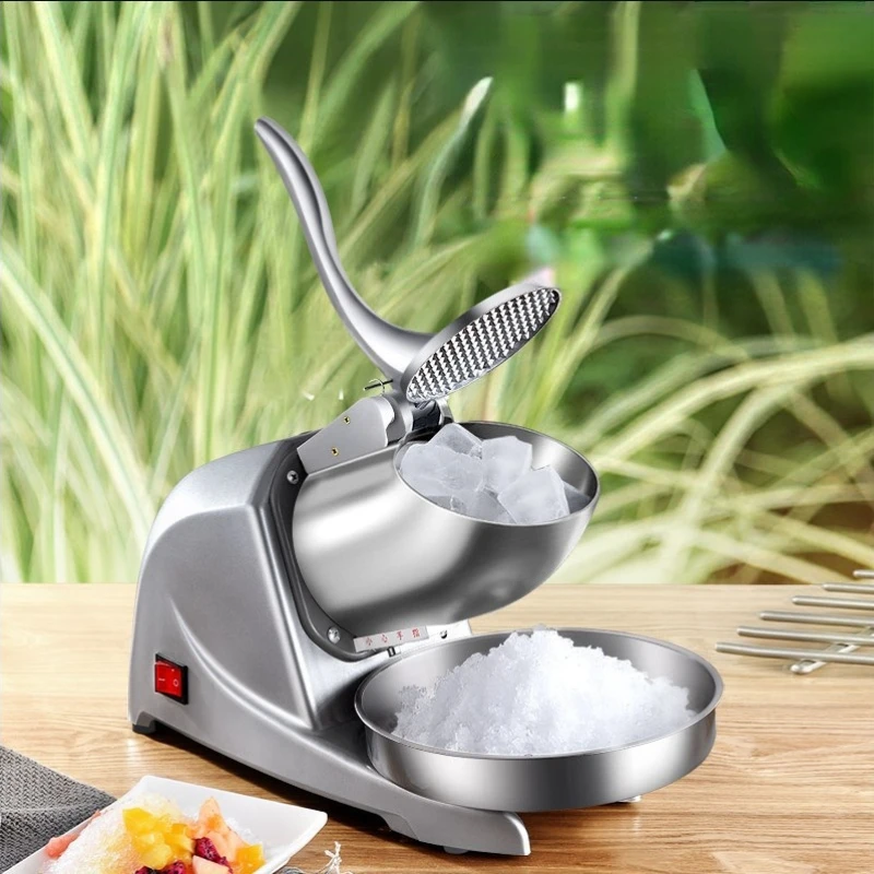 Ice Shaver and Snow Cone Machine Ice Crusher Machine Portable Ice Crusher and Shaved Ice Machine with Ice Cube Trays Coffee Bar
Ice Shaver and Snow Cone Machine Ice Crusher Machine Portable Ice Crusher and Shaved Ice Machine with Ice Cube Trays Coffee Bar
