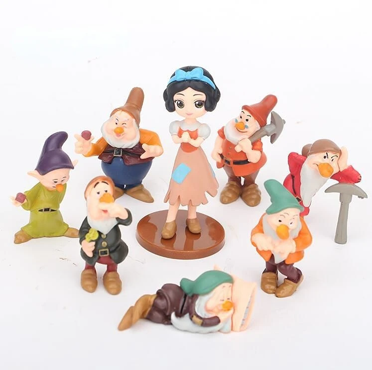 Экшн-фигурки Принцессы Disney, Белоснежка и семь карликов, коллекционные модели игрушек, ПВХ Куклы, подарок для детей на день рождения, 5-9 см, 8 ш...
Экшн-фигурки Принцессы Disney, Белоснежка и семь карликов, коллекционные модели игрушек, ПВХ Куклы, подарок для детей на день рождения, 5-9 см, 8 ш...