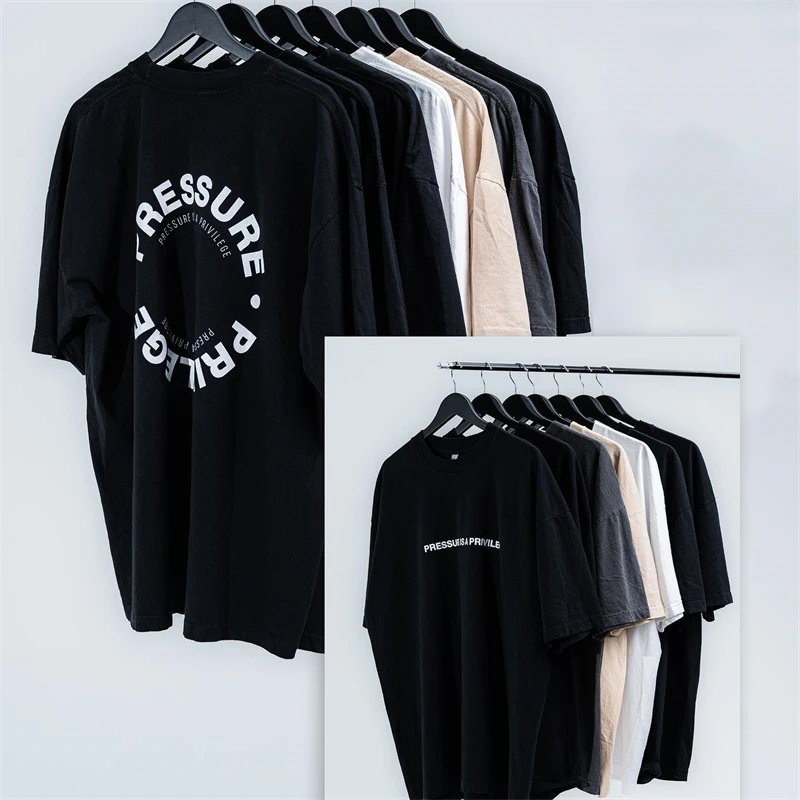 Новинка 2023, футболка для тренажерного зала и фитнеса, Классическая мужская Свободная футболка Thavage для бега и спорта, хлопковые рубашки с коротким рукавом, Летние тренировки