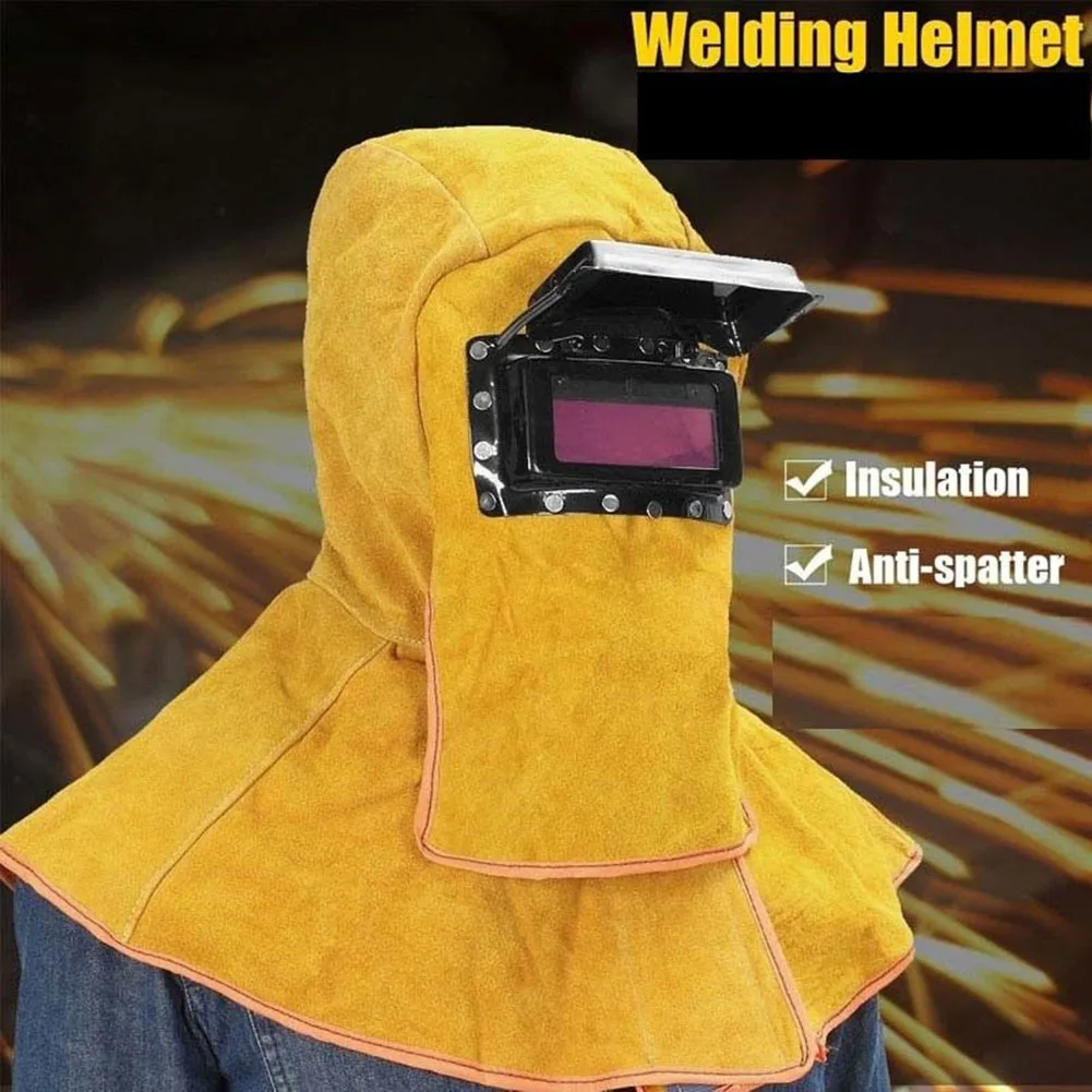 High Temperature Welding Cap Spatter Proof Cowhide Welding Helmet Welder Tig Mig Hood 9 X 4 Cm Welding Productive Tools
High Temperature Welding Cap Spatter Proof Cowhide Welding Helmet Welder Tig Mig Hood 9 X 4 Cm Welding Productive Tools