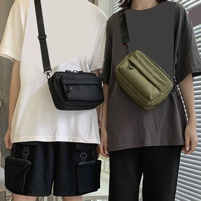 Crossbody Bags Unisex Solid Color Black Multi-function Harajuku Fashion Students Zipper Large Capacity High Street Casual Daily
Crossbody Bags Unisex Solid Color Black Multi-function Harajuku Fashion Students Zipper Large Capacity High Street Casual Daily
