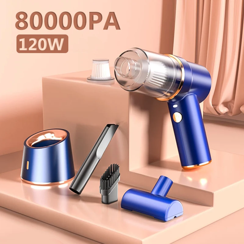 Wireless Car Vacuum Cleaner 80000Pa Cyclone Suction Cordless Handheld Duster Portable High-power Vacuum Cleaner For Home Office
Wireless Car Vacuum Cleaner 80000Pa Cyclone Suction Cordless Handheld Duster Portable High-power Vacuum Cleaner For Home Office