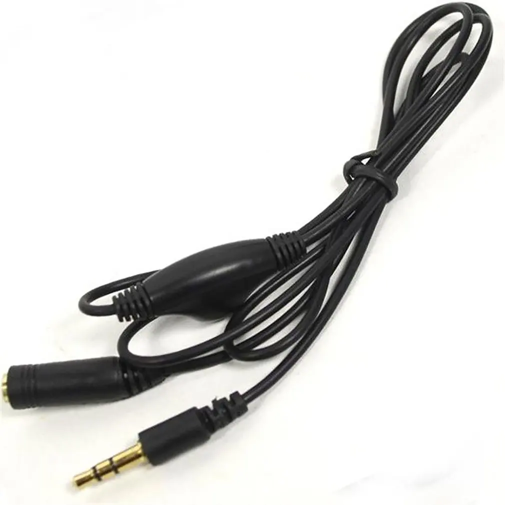 3.5mm Jack TO 3.5mm Jack Female Aux Cable With Volume Control Earphone Headphone Speaker Extension Audio Cable Adapter Wire Cord
3.5mm Jack TO 3.5mm Jack Female Aux Cable With Volume Control Earphone Headphone Speaker Extension Audio Cable Adapter Wire Cord