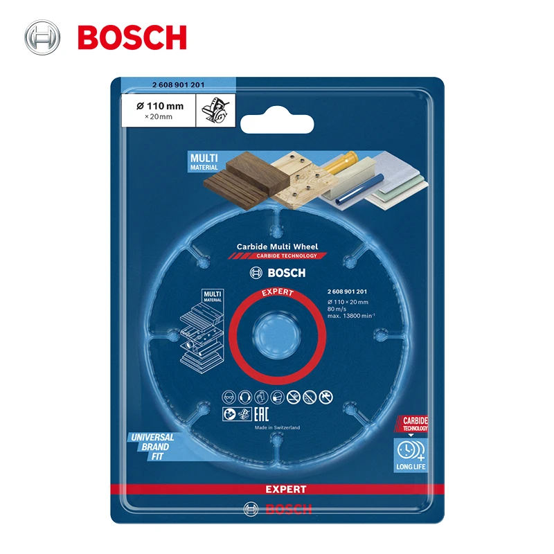 Режущий круг Bosch Expert, твердосплавный отрезной диск Muti-Material 110 мм для дерева, пластика, гипсокартона, аксессуары для угловой шлифовальной машины из твердой древесины
Режущий круг Bosch Expert, твердосплавный отрезной диск Muti-Material 110 мм для дерева, пластика, гипсокартона, аксессуары для угловой шлифовальной машины из твердой древесины