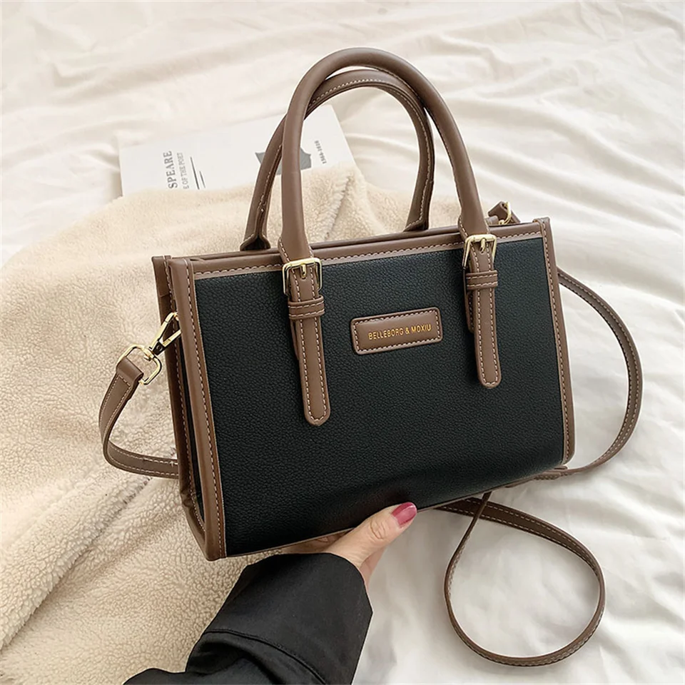 Simple Ladies Shoulder Bags Large Capacity Black Handbags and Purses Luxury Designer Fashion Casual Totes Elegant Messenger Bag
Simple Ladies Shoulder Bags Large Capacity Black Handbags and Purses Luxury Designer Fashion Casual Totes Elegant Messenger Bag