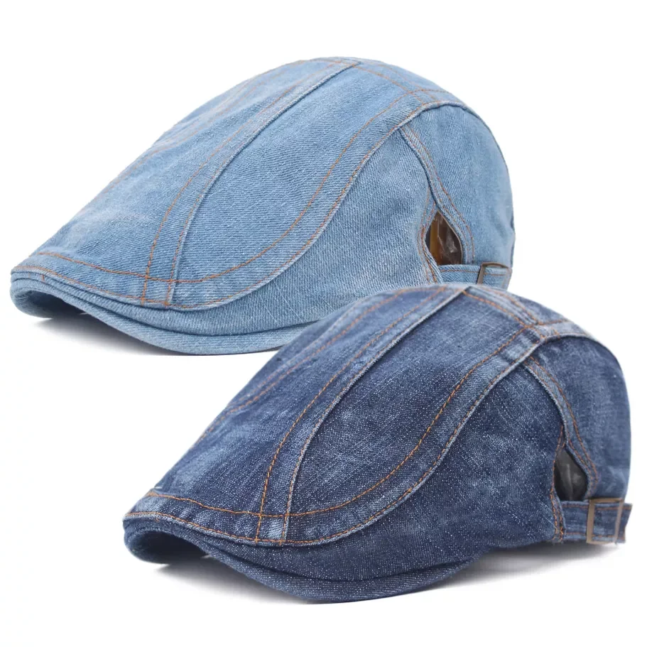 New in Beret Hats Adjustable Men Women Jeans Berets Newsboy Flat Gatsby Cabbie Driving Cap Autumn Hats Forward Peaked Caps jacke
New in Beret Hats Adjustable Men Women Jeans Berets Newsboy Flat Gatsby Cabbie Driving Cap Autumn Hats Forward Peaked Caps jacke