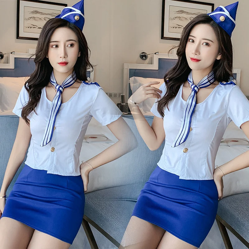 Sexy Lingerie Sexy stewardess suit elastic role play allure professional policewoman uniform allure Secretary shirt
Sexy Lingerie Sexy stewardess suit elastic role play allure professional policewoman uniform allure Secretary shirt