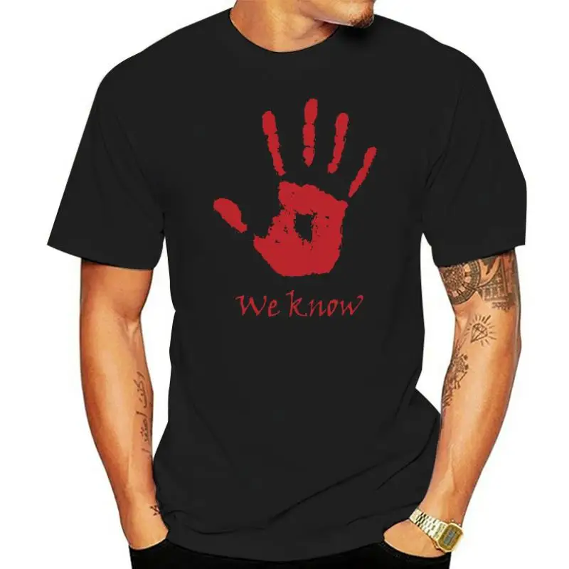 Summer Men's T-shirt Skyrim Dark Brotherhood We Know Gaming Gamer Artwork Awesome Tshirt Cool Tees Tops Harajuku Streetwear
Summer Men's T-shirt Skyrim Dark Brotherhood We Know Gaming Gamer Artwork Awesome Tshirt Cool Tees Tops Harajuku Streetwear