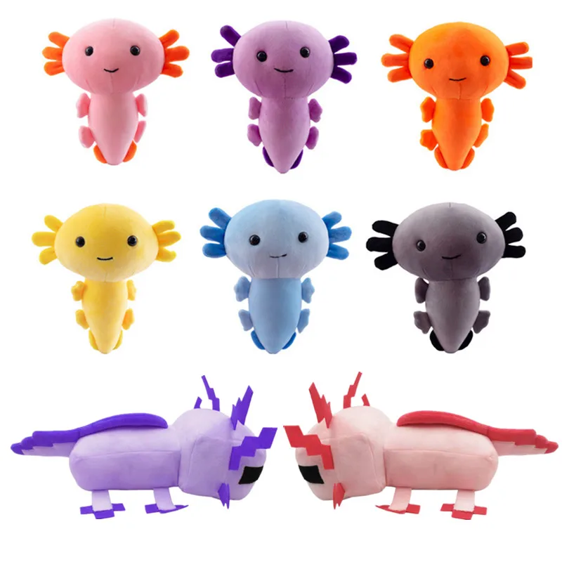 Плюшевая кукла саламандра, серия My World, фиолетовая Axolotl, плюшевая кукла, кавайная аниме плюшевая игрушка для детей, подарок на Рождество, 20/30 с...
Плюшевая кукла саламандра, серия My World, фиолетовая Axolotl, плюшевая кукла, кавайная аниме плюшевая игрушка для детей, подарок на Рождество, 20/30 с...