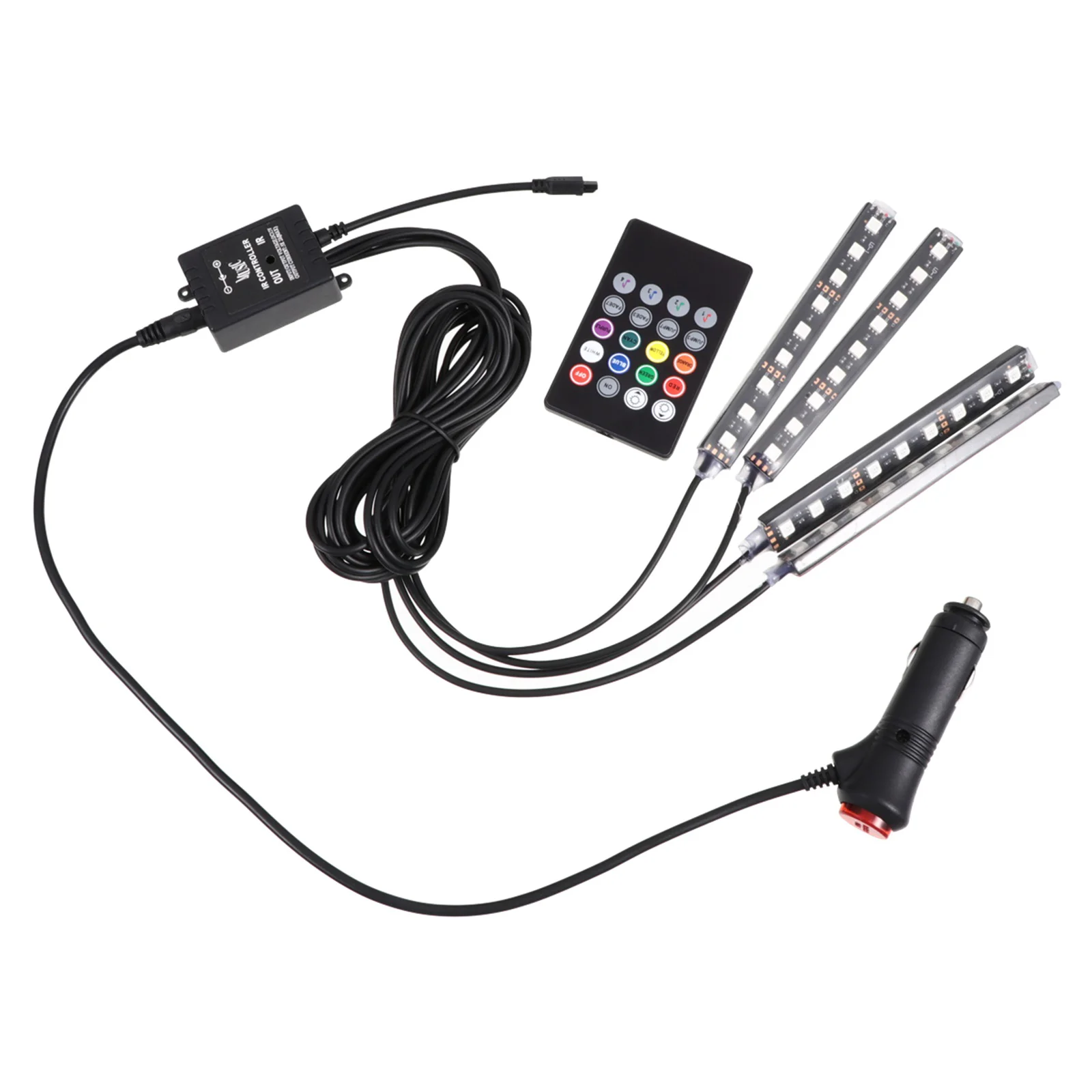 1 Set Car Interior Wireless Vehicle Interior Strips Colorful Sound Control Atmosphere Lighting Car
1 Set Car Interior Wireless Vehicle Interior Strips Colorful Sound Control Atmosphere Lighting Car
