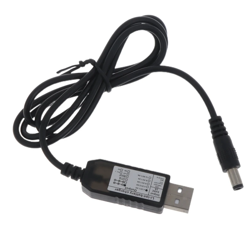 Universal USB to DC 5.5x2.5mm Plug Power Charging Cable for Mini Fan Speaker LED Torch More Electronics Devices
Universal USB to DC 5.5x2.5mm Plug Power Charging Cable for Mini Fan Speaker LED Torch More Electronics Devices