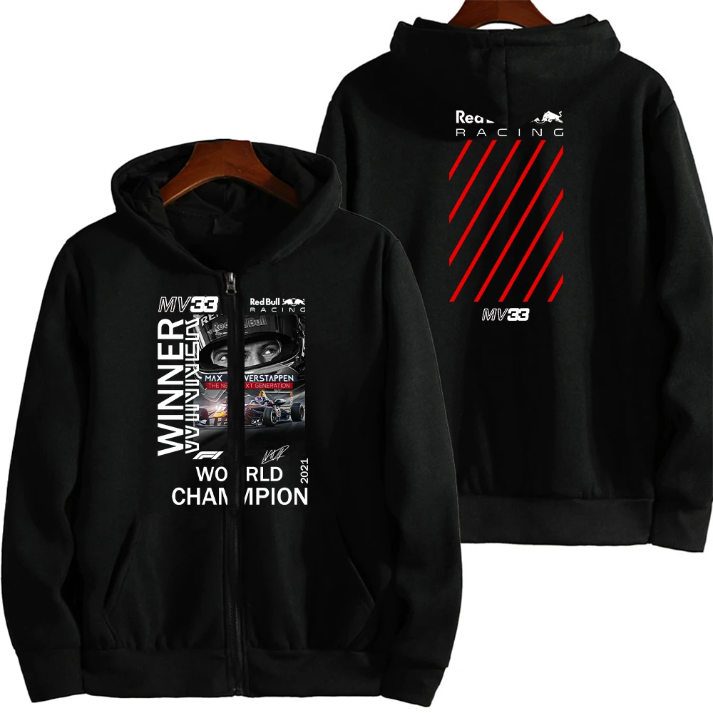 Spring and Autumn New Hoodie Solid Color Print F1 Formula One Racing Outdoor Sports Top Street Style Clothing Sweater Pants Set
Spring and Autumn New Hoodie Solid Color Print F1 Formula One Racing Outdoor Sports Top Street Style Clothing Sweater Pants Set