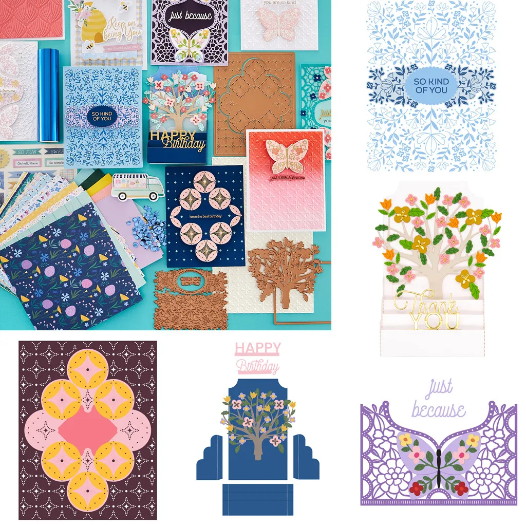 2023 Spring Floral Series Craft Metal Cutting Dies Hot Foil Embossing Mold Scrapbook Paper Mould Blade Punch Template Decoration
2023 Spring Floral Series Craft Metal Cutting Dies Hot Foil Embossing Mold Scrapbook Paper Mould Blade Punch Template Decoration