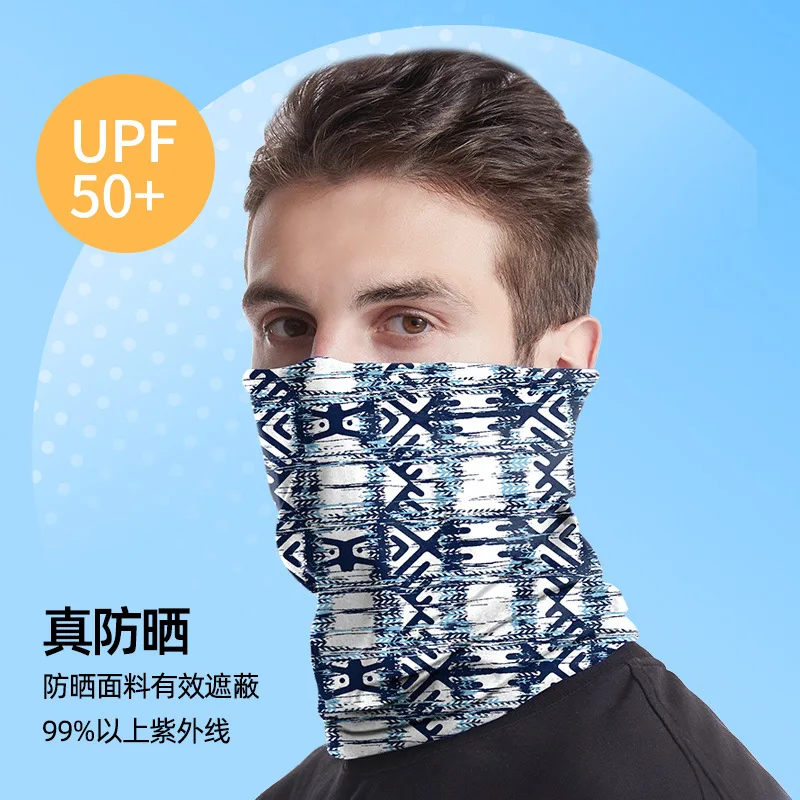 Outdoor UVprotection and Sunscreen Thin Neck Sleeve Ice Silk Headscarf Summer Riding Mask To Cover The Face Motocycle Accesories
Outdoor UVprotection and Sunscreen Thin Neck Sleeve Ice Silk Headscarf Summer Riding Mask To Cover The Face Motocycle Accesories
