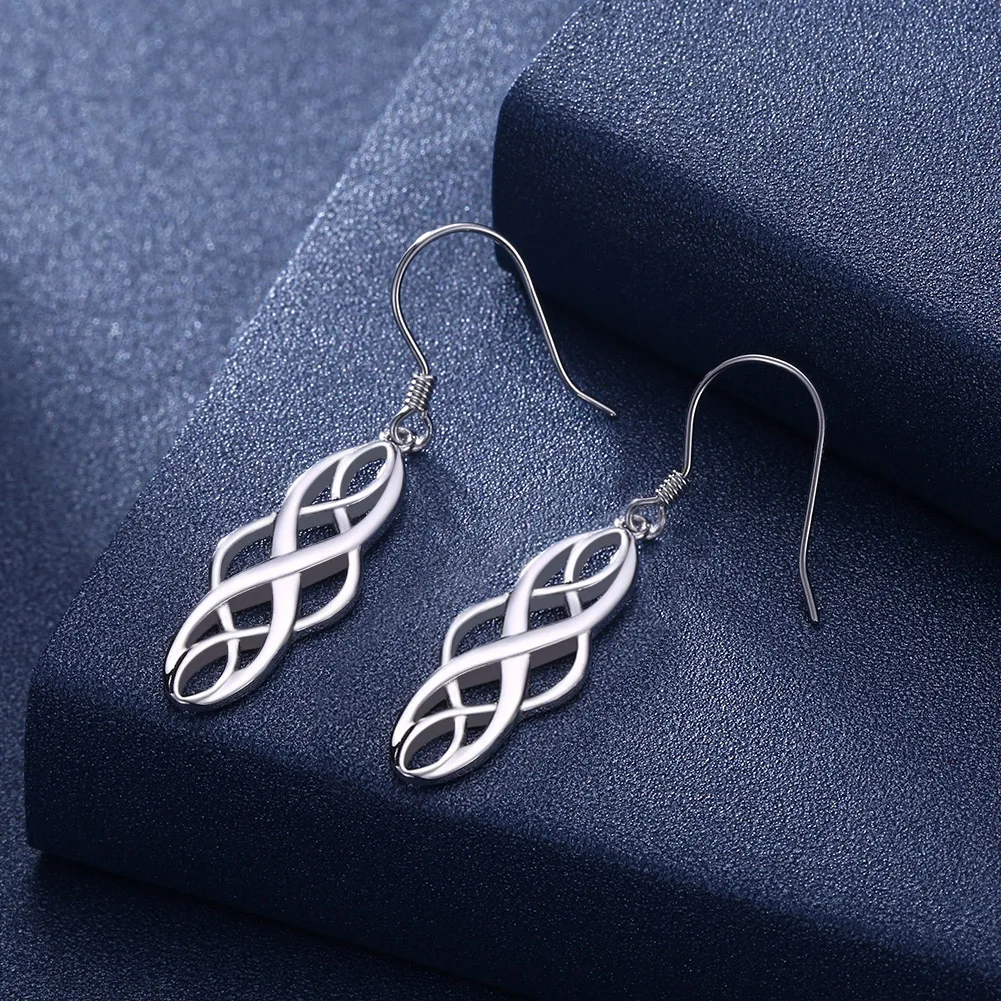 Charms Pretty 925 Sterling Silver Exquisite drop Earrings for Women Fine fashion party wedding Jewelry Valentine's Day Gifts
Charms Pretty 925 Sterling Silver Exquisite drop Earrings for Women Fine fashion party wedding Jewelry Valentine's Day Gifts