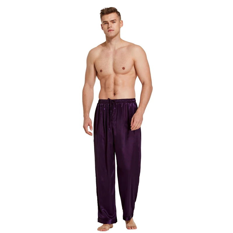 Soft Male Men Pants Sleep Satin Bottoms Underwea Pajama Casual Lounge Mens Sleepwear Trousers Tonycandice Pyjamas Silk Long
Soft Male Men Pants Sleep Satin Bottoms Underwea Pajama Casual Lounge Mens Sleepwear Trousers Tonycandice Pyjamas Silk Long