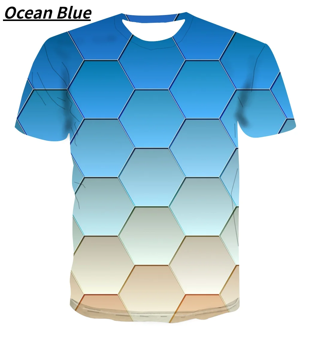 2022 Men and Women Fashion 3D Printed Abstract T-shirt Summer New Multi Size Stacked Solid Short Sleeve O-neck Beach Tops
2022 Men and Women Fashion 3D Printed Abstract T-shirt Summer New Multi Size Stacked Solid Short Sleeve O-neck Beach Tops