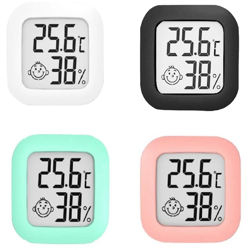 Temperature And Humidity Meter Indoor Office Electronic Thermometer Digital Measurement Temperature Four-Color
Temperature And Humidity Meter Indoor Office Electronic Thermometer Digital Measurement Temperature Four-Color