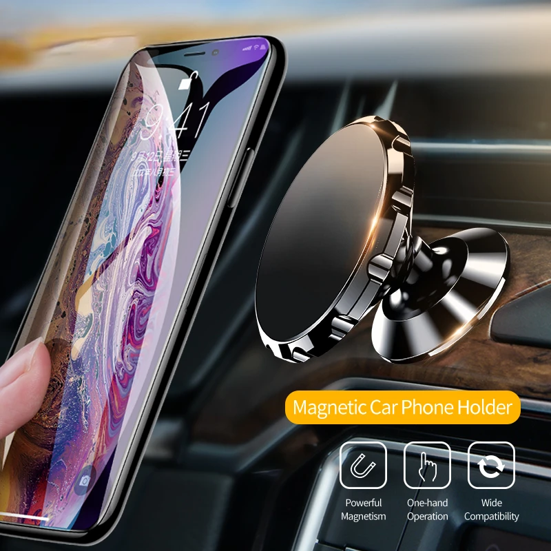 Magnetic Holder for Phone in Car Phone Holder Stand Aluminum Alloy Universal Car Mobile Phone Holder Stand Accessories
Magnetic Holder for Phone in Car Phone Holder Stand Aluminum Alloy Universal Car Mobile Phone Holder Stand Accessories
