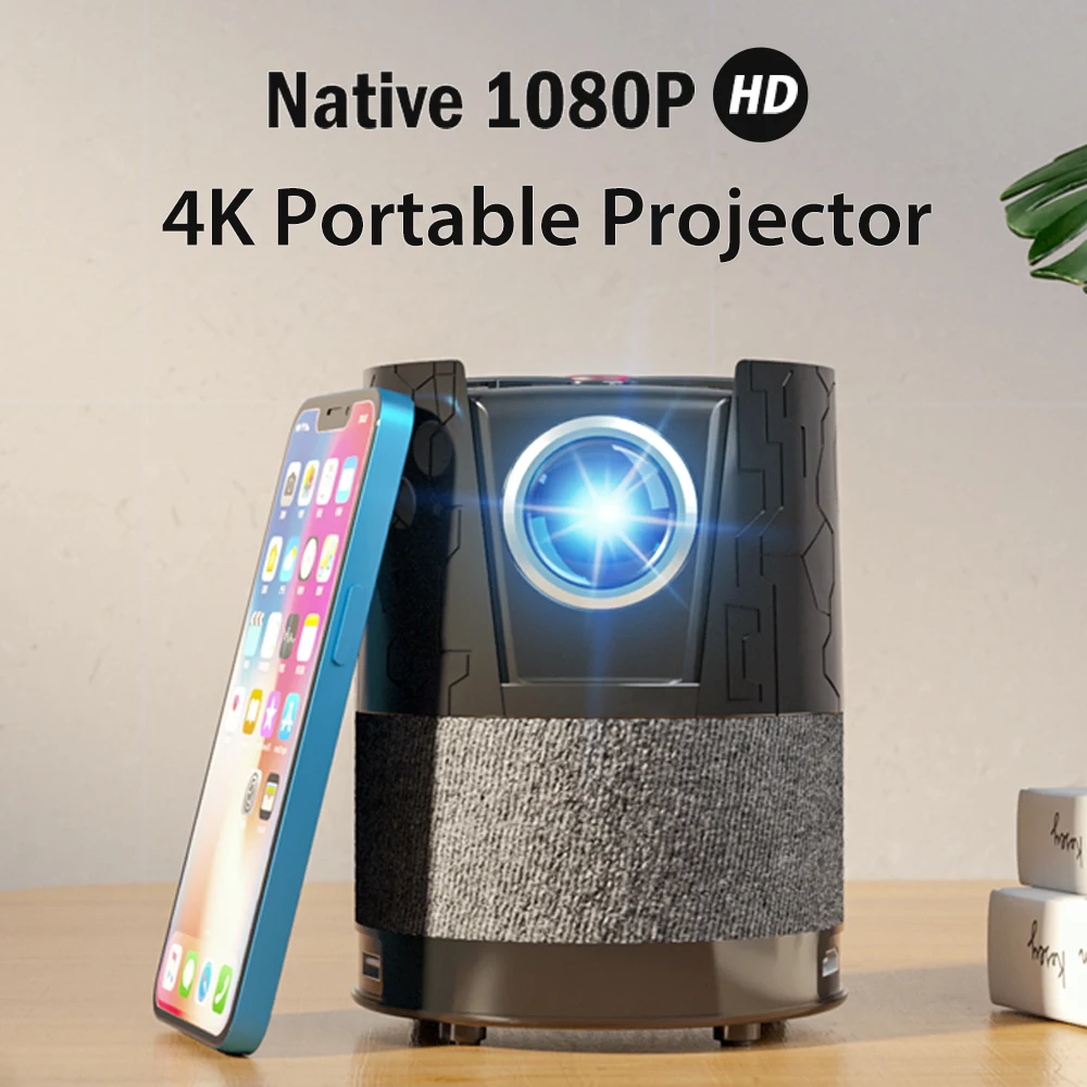 Portable 5G WIFI Projector Mini Smart Real 1080P Full HD Movie Proyector 300'' Screen LED Bluetooth 7000 Lumens 4K Projectors
Portable 5G WIFI Projector Mini Smart Real 1080P Full HD Movie Proyector 300'' Screen LED Bluetooth 7000 Lumens 4K Projectors