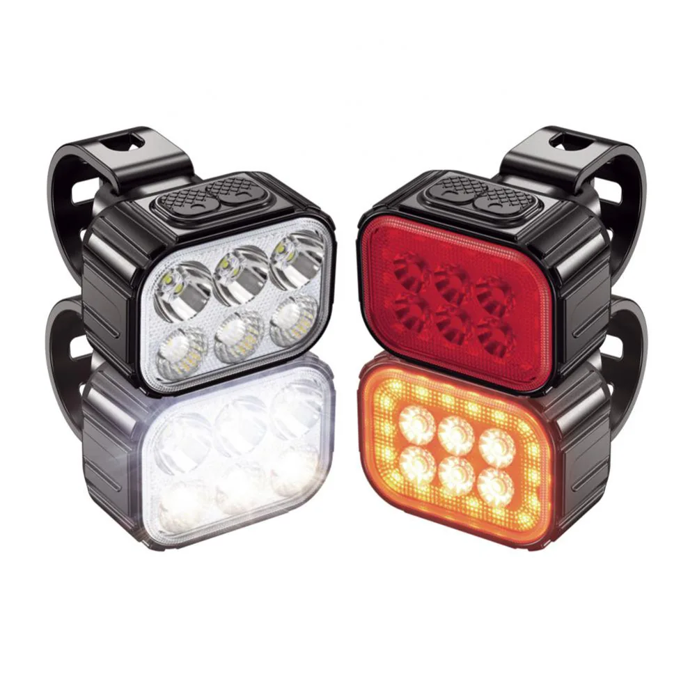 USB-C Rechargeable Upgraded Strobe Light Rainproof Sets Ad Bike Headlight TailLight Set Bicycle Accessories
USB-C Rechargeable Upgraded Strobe Light Rainproof Sets Ad Bike Headlight TailLight Set Bicycle Accessories
