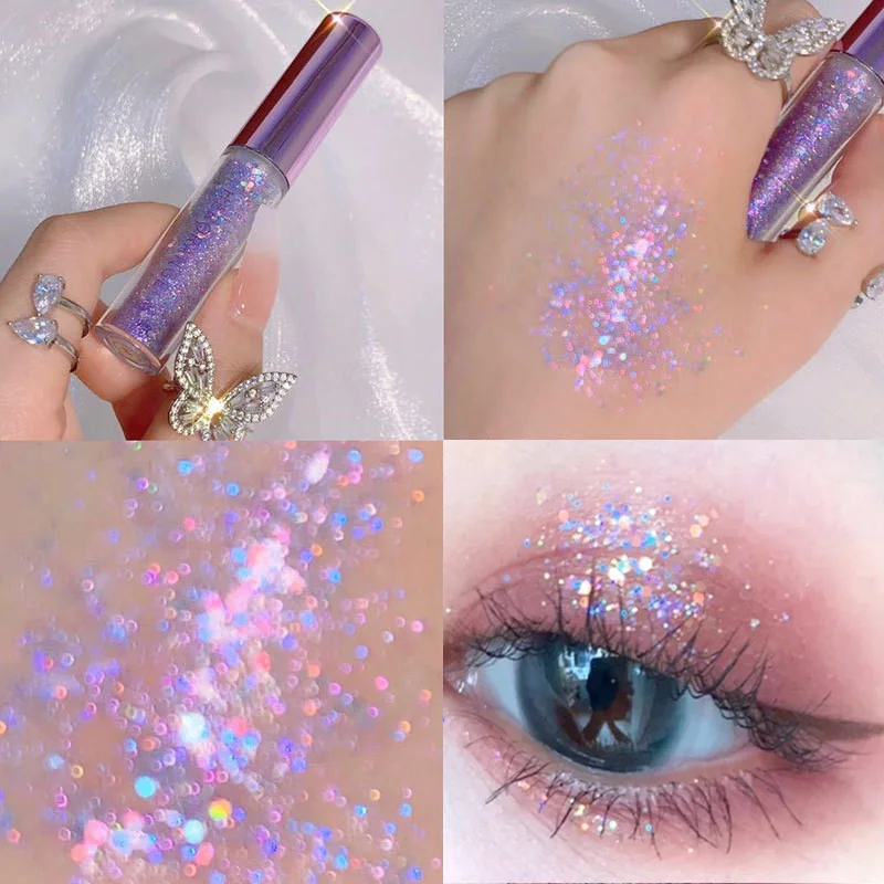 4 Colors Waterproof Liquid Eyeshadow Glitter Crystal Diamond Eyeshadow Palette Shimmer Glitter Highlight Metallic Eyeshadow
4 Colors Waterproof Liquid Eyeshadow Glitter Crystal Diamond Eyeshadow Palette Shimmer Glitter Highlight Metallic Eyeshadow