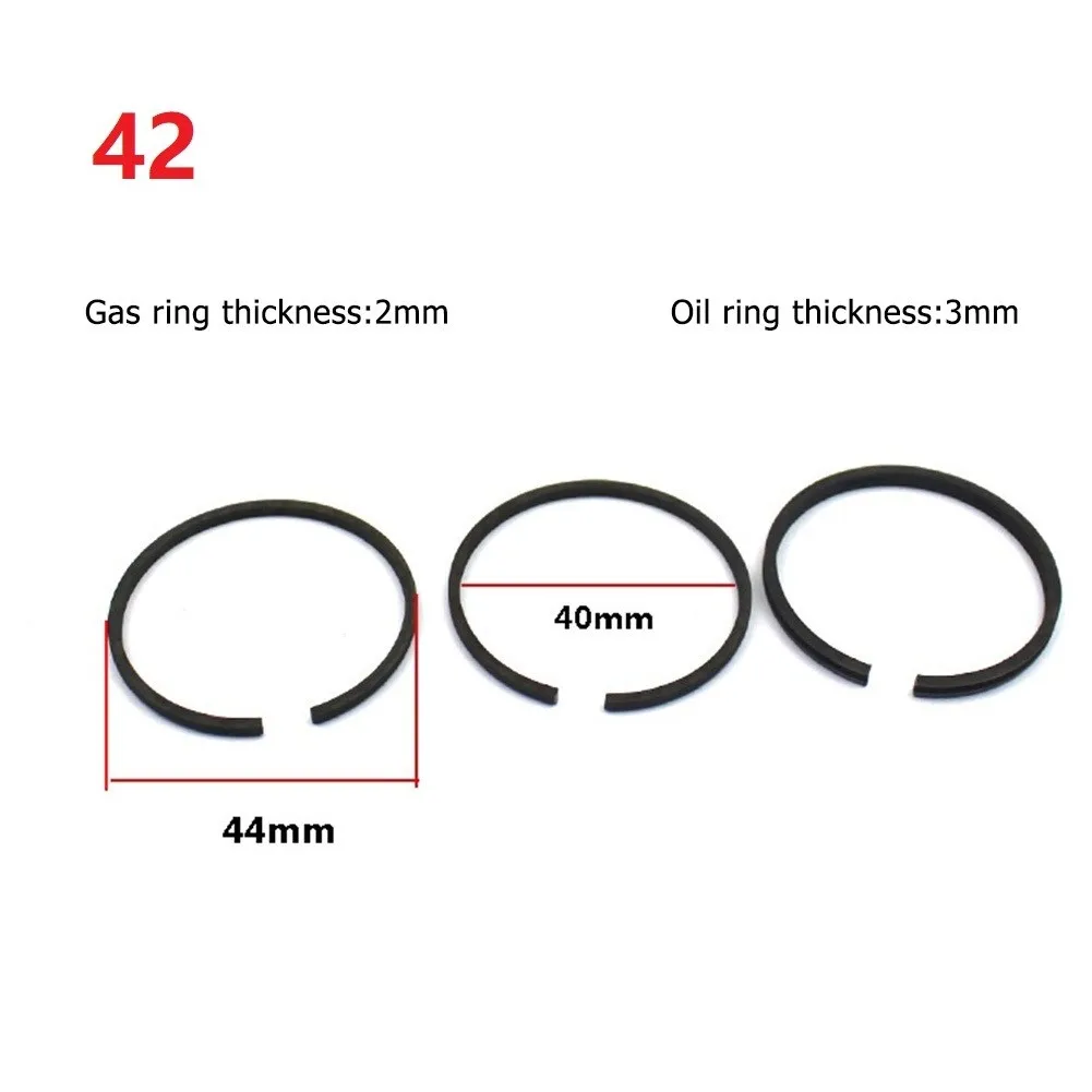

3x Piston Ring Pneumatic Part For Air Compressor 42/47/48/51/52/65/90/95/100mm Cylinder Replacement Air Compressor Part Tools
