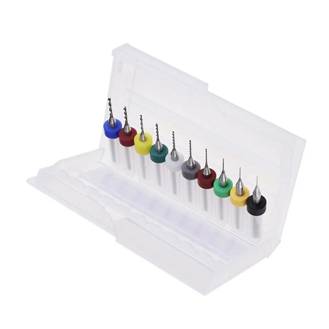 10Pcs/set Carbide CNC Drill Bits Set 0.1mm/0.2mm/0.3mm For Circuit Micro Mini Board Print PCB Drilling Hole Opener
10Pcs/set Carbide CNC Drill Bits Set 0.1mm/0.2mm/0.3mm For Circuit Micro Mini Board Print PCB Drilling Hole Opener
