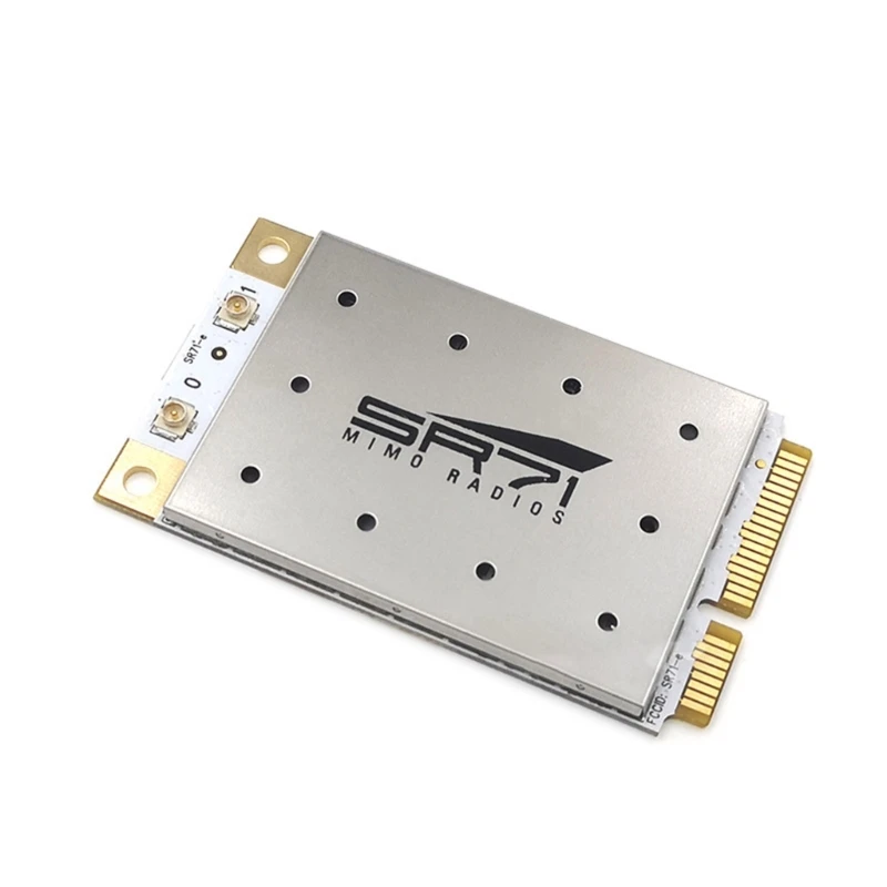 

SR71-E AR9280 Беспроводная сетевая карта MINI PCIE 400 МВт Мощная карта адаптера WIFI Поддержка Win7 8 10 для MAC-UBNT