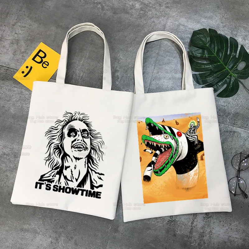Beetlejuice Awesome Strange And Unusual Shopping Bag Bolsas De Tela Grocery Shopper Shopping Jute Bag Reciclaje
Beetlejuice Awesome Strange And Unusual Shopping Bag Bolsas De Tela Grocery Shopper Shopping Jute Bag Reciclaje