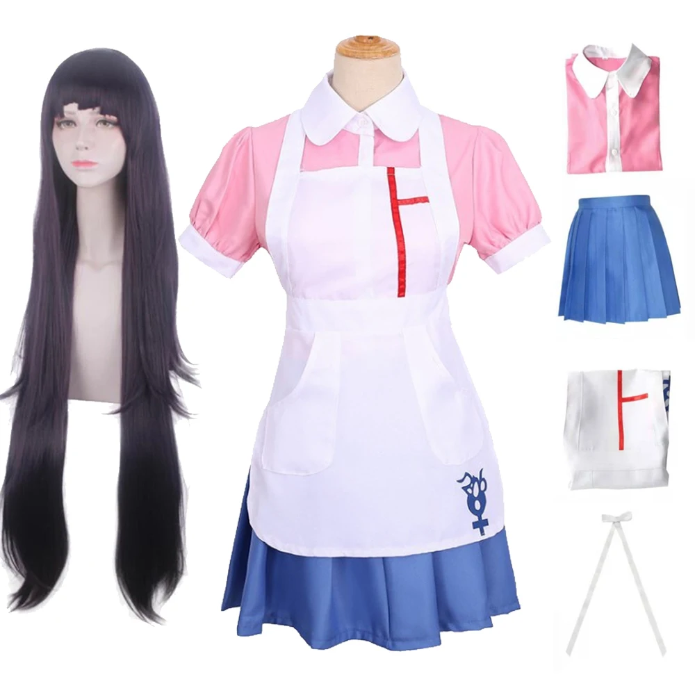 Danganronpa 2 Mikan Tsumiki Anime Uniform Woman Dress Cosplay Costume Clothes Halloween Xmas Cosplay Costume
Danganronpa 2 Mikan Tsumiki Anime Uniform Woman Dress Cosplay Costume Clothes Halloween Xmas Cosplay Costume