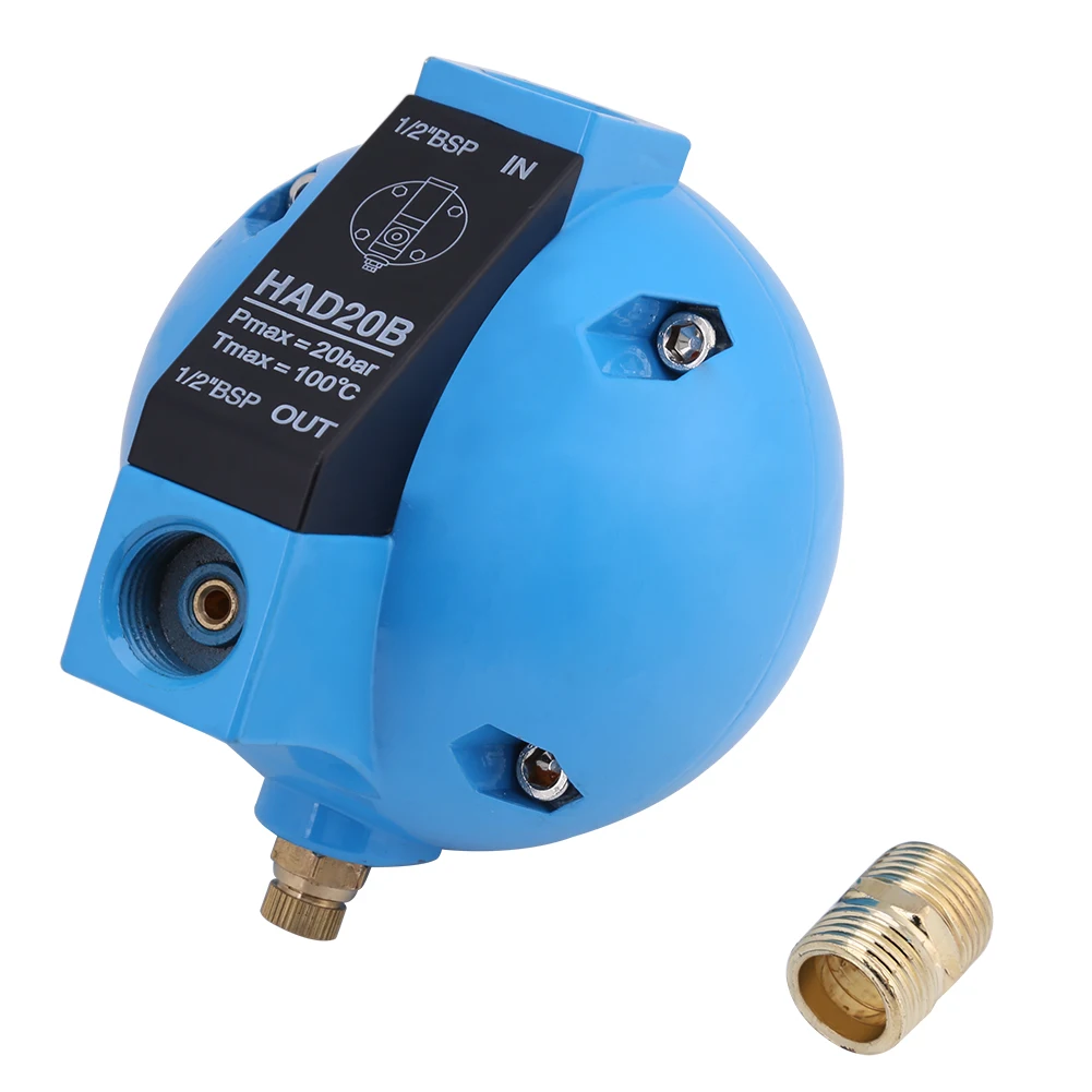 1pc HAD20B Automatic Condensate Mechanical Round Float Drain Valve 1/2BSP 400L/H 20Bar Float Float
1pc HAD20B Automatic Condensate Mechanical Round Float Drain Valve 1/2BSP 400L/H 20Bar Float Float