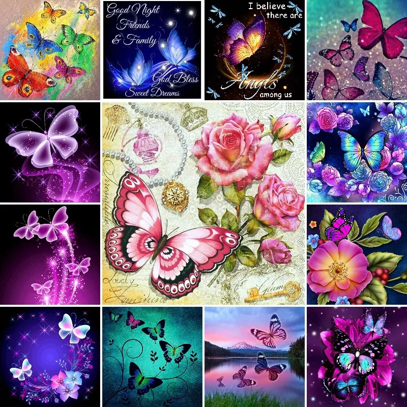 Full Drill Diamond Painting "Butterfly Purple Color" DIY Picture Of Rhinestone 5D Diamond Embroidery Cross Stitch Decor
Full Drill Diamond Painting "Butterfly Purple Color" DIY Picture Of Rhinestone 5D Diamond Embroidery Cross Stitch Decor
