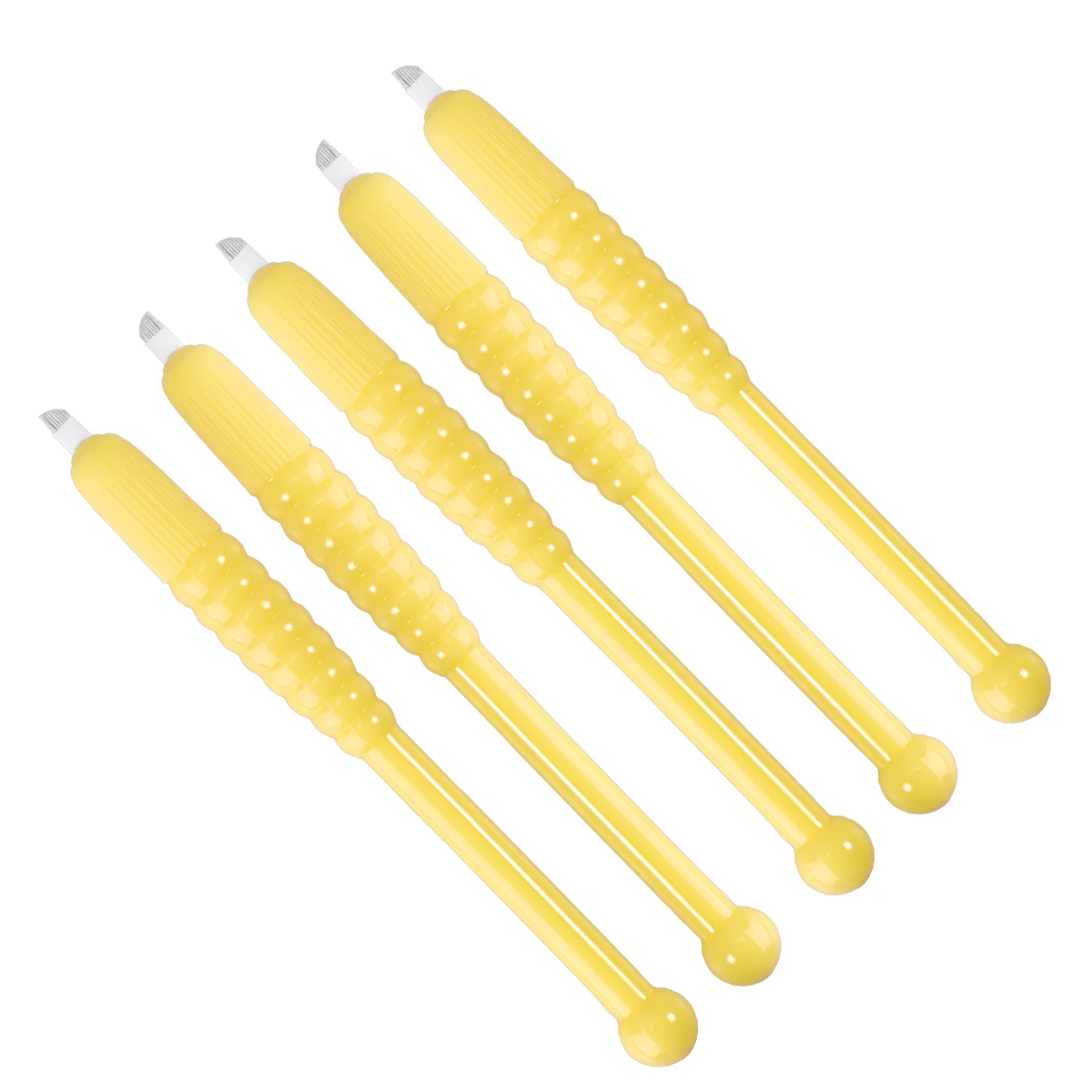 5pcs Microblading Blades Pen Makeup Lip Needle Makeup Microblading Pens Dual- Tip Tattooing Accessories
5pcs Microblading Blades Pen Makeup Lip Needle Makeup Microblading Pens Dual- Tip Tattooing Accessories