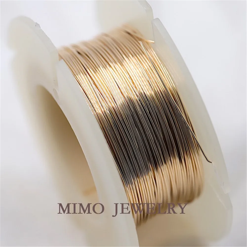 American 14K Gold Filled wire semi-hard wire modeling line DIY accessories manual winding material
American 14K Gold Filled wire semi-hard wire modeling line DIY accessories manual winding material