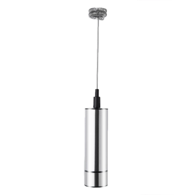 Powerful Electric Milk Frother With 2pcs Stainless Steel Spring Whisk Foam Maker Drop Shipping
Powerful Electric Milk Frother With 2pcs Stainless Steel Spring Whisk Foam Maker Drop Shipping